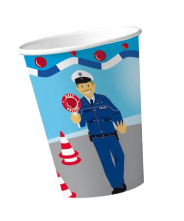 Polizei Party Becher